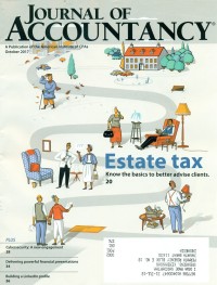 Image of Journal of Accountancy, October 2017