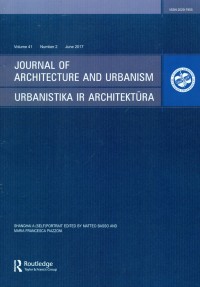 Image of Journal of Architecture and Urbanism, June 2017