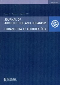 Image of Journal of Architecture and Urbanism, September 2017