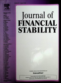 Image of Journal of Financial Stability, August 2018