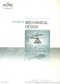 Image of Journal of Mechanical Design April 2017
