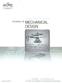 Image of Journal of Mechanical Design, January 2017