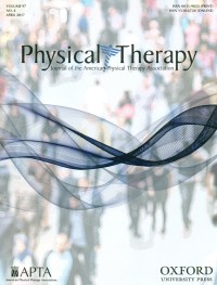 Image of Journal of the American Physical Therapy Association, April 2017