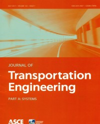 Image of Journal Of Transportation Engineering July 2017