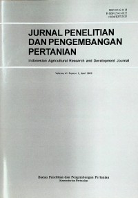 Image of Jurnal Penelitian dan Pengembangan Pertanian : Indonesian Agricultural Research and Development Journal / Juni 2022