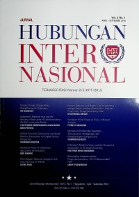 Image of Jurnal Hubungan Internasional April - September 2016