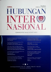 Image of Jurnal Hubungan Internasional Oktober 2017 - Maret 2018