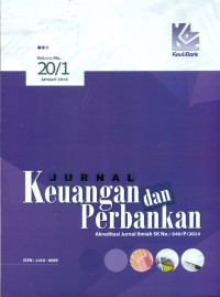 Image of Jurnal Keuangan dan Perbankan, Januari 2016