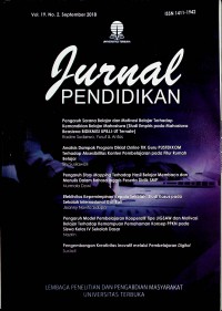 Jurnal Pendidikan, September 2018