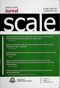 Jurnal Arsitektur (SCALE), Februari 2019