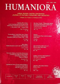 Image of Humaniora, Februari 2012