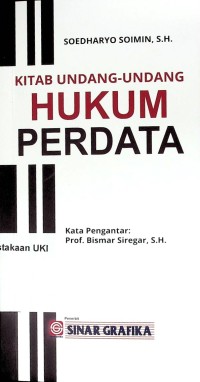 Image of Kitab Undang - Undang Hukum Perdata (KUH Per)