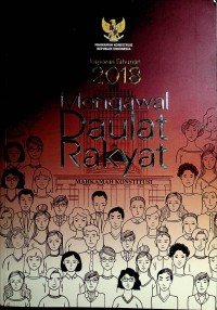 Image of Laporan tahunan Mahkamah Konstitusi RI 2018