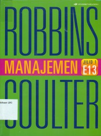 Image of [Management. Bah. Indonesia] 
Manajemen Jilid 1 Ed.13