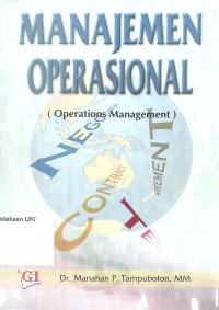 Manajemen operasional (operations management)