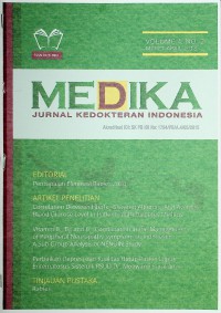 Image of Medika : Jurnal Kedokteran Indonesia (Maret-April 2018)