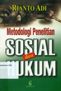 Image of Metodologi Penelitian Sosial dan Hukum, Edisi Ketiga