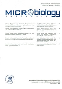 Image of Microbiology Indonesia, Juni 2016