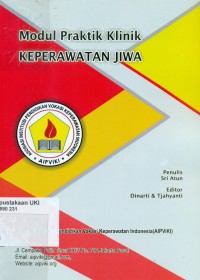 Image of Modul Praktik Klinik Keperawatan Jiwa