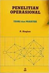 Image of Penelitian operasional : teori dan praktek
