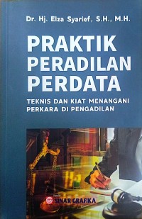 Image of Praktik Peradilan Perdata : Teknis dan Kiat Menangani Perkara di Pengadilan