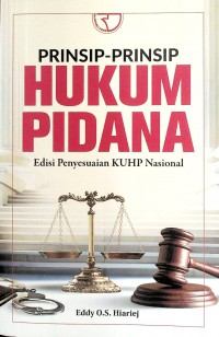 Prinsip-Prinsip Hukum Pidana