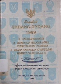 Image of Sepuluh Undang-Undang  1999