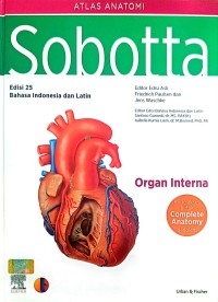 Image of [Sobotta Atlas Der Anatomie] Sobotta Atlas Anatomi: Organ Interna, Edisi 25