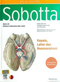 Image of [Sobotta Atlas Der Anatomie] Sobotta Atlas Anatomi: Kepala, Leher dan Neuroanatomi, Edisi 25