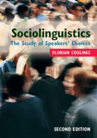 Image of Sociolinguistics: the study of speakers' choices