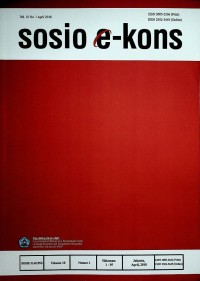 Image of Sosio e-kons, April 2018