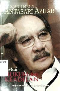 Image of Testimoni Antasari Azhar : untuk Hukum dan Keadilan
