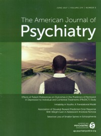 Image of The American Journal of Psychiatry, June 2017