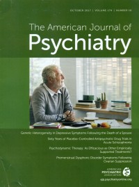 Image of The American Journal of Psychiatry, October 2017