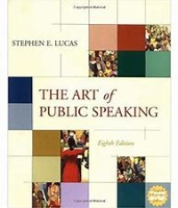 Image of The Art Public Speaking, 8th Edition
