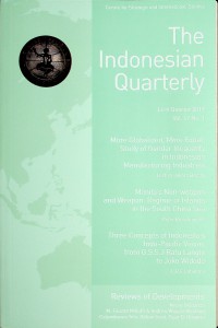 Image of The Indonesian Quarterly First Quarter 2019