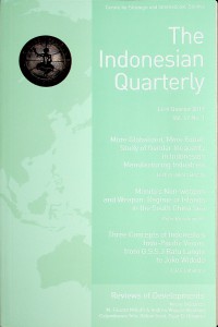 The Indonesian Quarterly First Quarter 2019