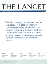 Image of The Lancet, September 9-15 2017