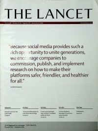 Image of The Lancet, 13-19 January 2018