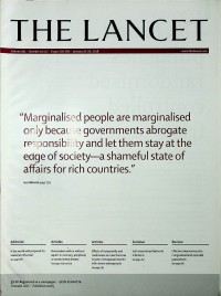Image of The Lancet, 20-26 January 2018