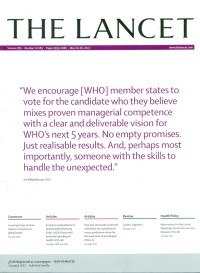 Image of The Lancet, 20-26 May 2017