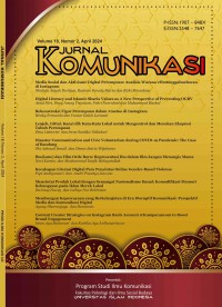 Jurnal Komunikasi ( April 2024 )