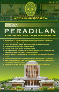 Image of Majalah Varia Peradilan, Desember 2017