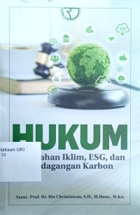 Image of Hukum Perubahan Iklim, ESG, dan Perdagangan Karbon