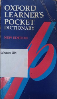 Image of Oxford Learner's Pocket Dictionary