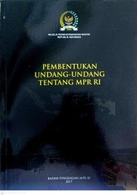 Image of Pembentukan Undang-Undang tentang MPRI