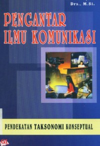 Image of Pengantar ilmu komunikasi