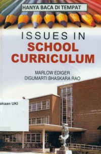 Image of Issues in School Curriculum