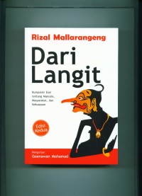 Image of Dari langit:kumpulan esai tentang manusia,masyarakat dan kekuasaan
