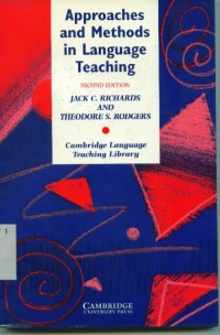 Image of Approaches and methods in language teaching